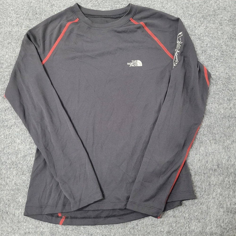 The North Face Shirt Womens Size Small Black Flight Series Athletic Long Sleeve
